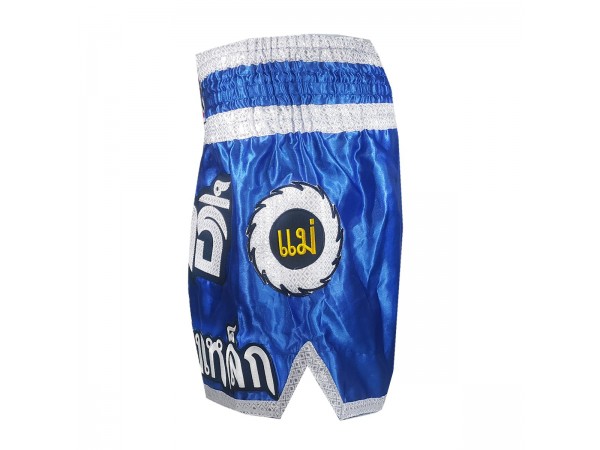 Lumpinee Muay Thai Shorts : LUM-015 Blå